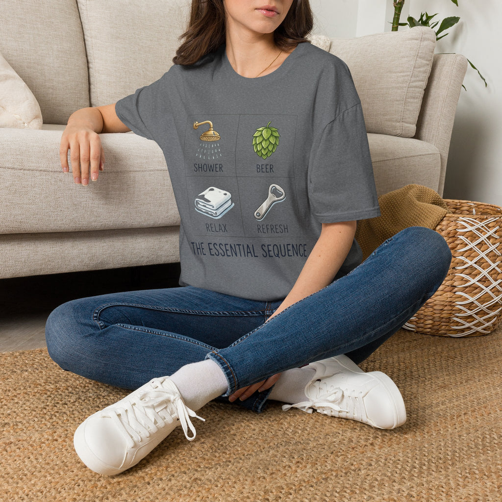 Essential Sequence Shower Beer T-Shirt