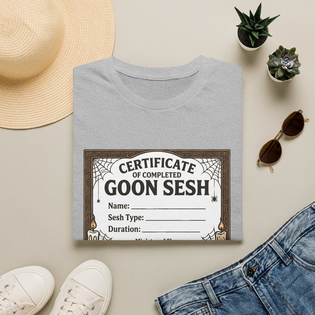 Goon Sesh Certificate T-Shirt