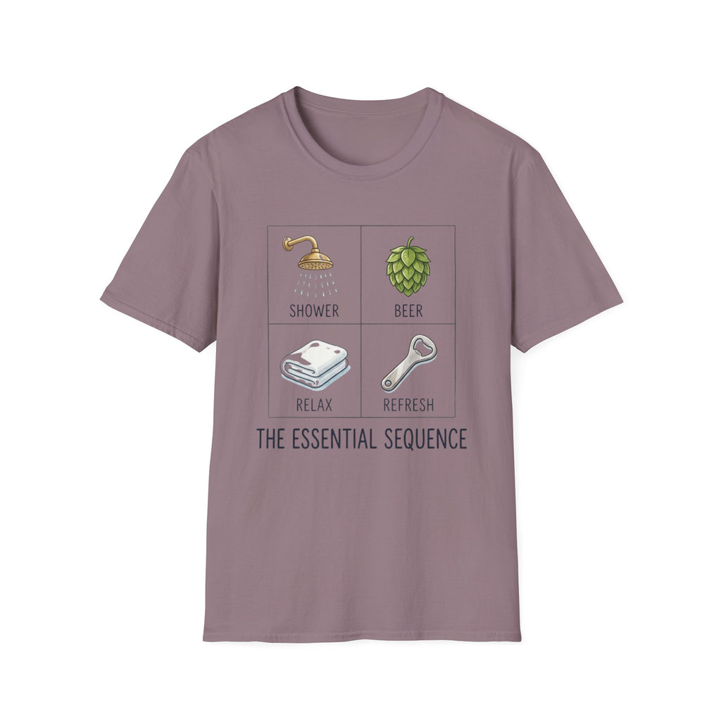Essential Sequence Shower Beer T-Shirt