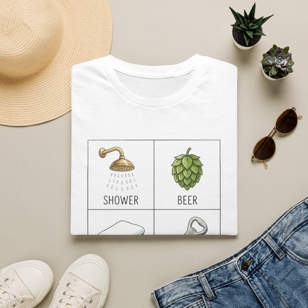 Essential Sequence Shower Beer T-Shirt